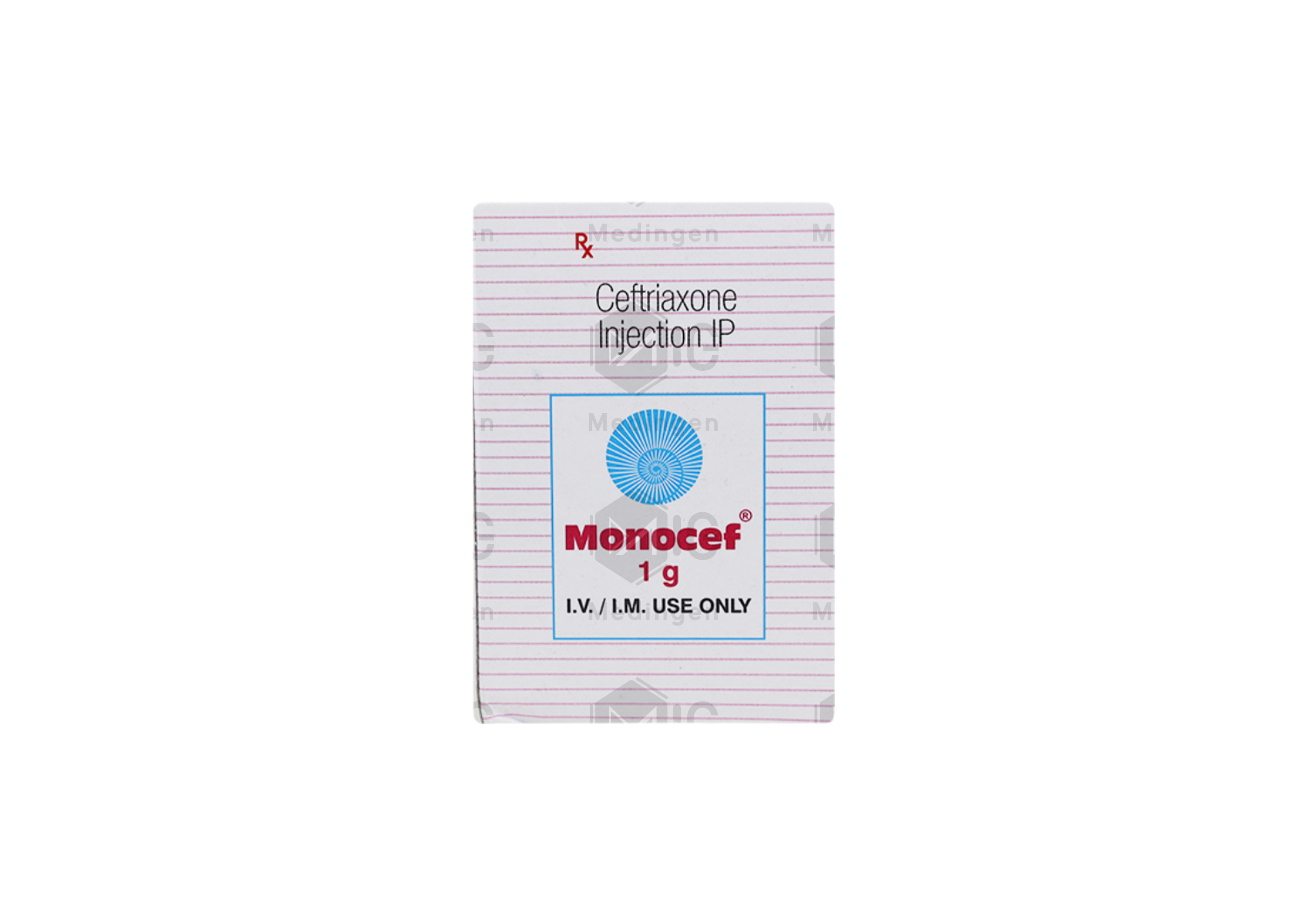 MONOCEF 1G INJECTION